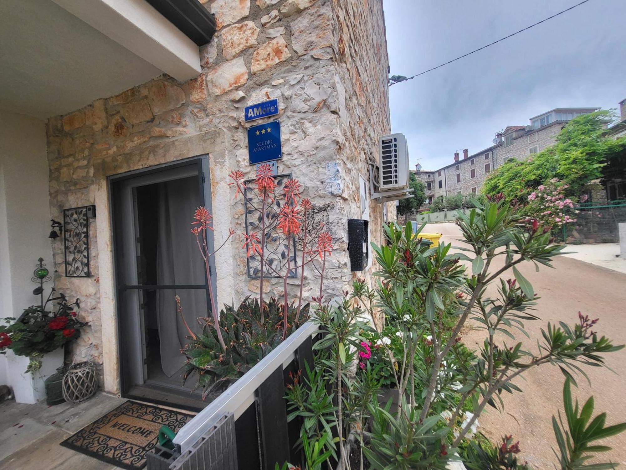 Villa Amore Radini Istrian Romantic Studio With Private Parking And Terrace ブルトニグラ エクステリア 写真
